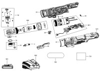 DeWalt DCF504D1 Ratchet TYPE 1 Spare Parts